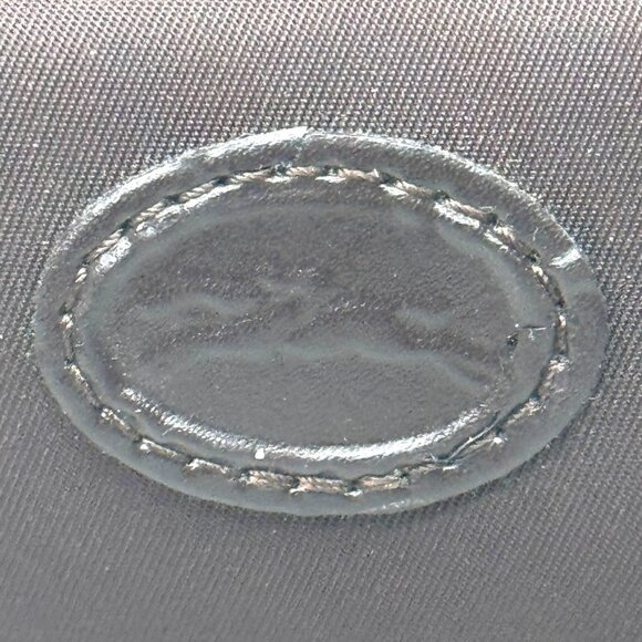 Vintage Longchamp Paris Small Black Nylon Makeup Cosmetic Shaving Men Bag READ - Picture 7 of 9